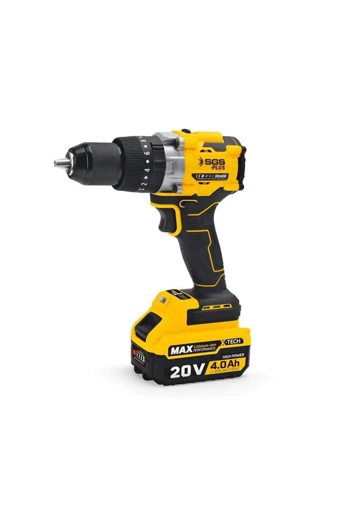 Дрель-шуруповерт DeWalt DCD777M2T аккум. патрон:быстрозажимной (кейс в комплекте) (DCD777M2T-QW)