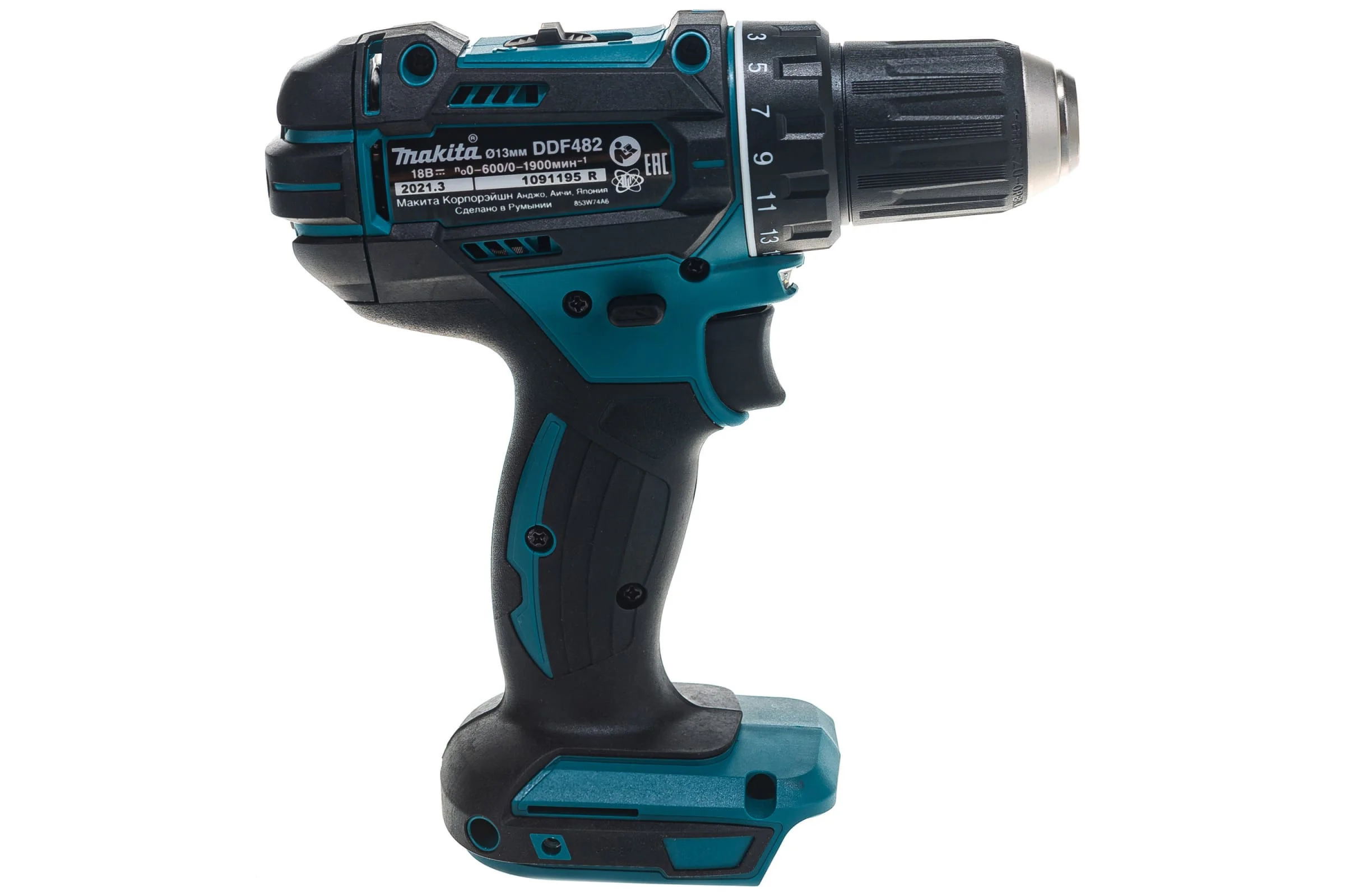 Дрель-шуруповерт Makita DDF482Z аккум. патрон:быстрозажимной