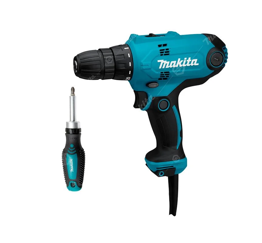 Дрель-шуруповерт Makita DF0300X1 320Вт патрон:быстрозажимной