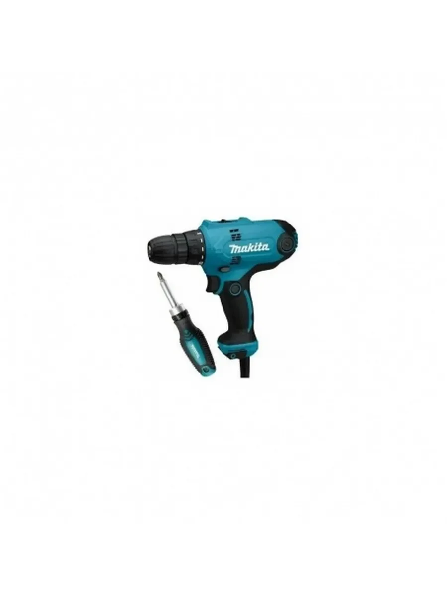 Дрель-шуруповерт Makita DF0300X1 320Вт патрон:быстрозажимной