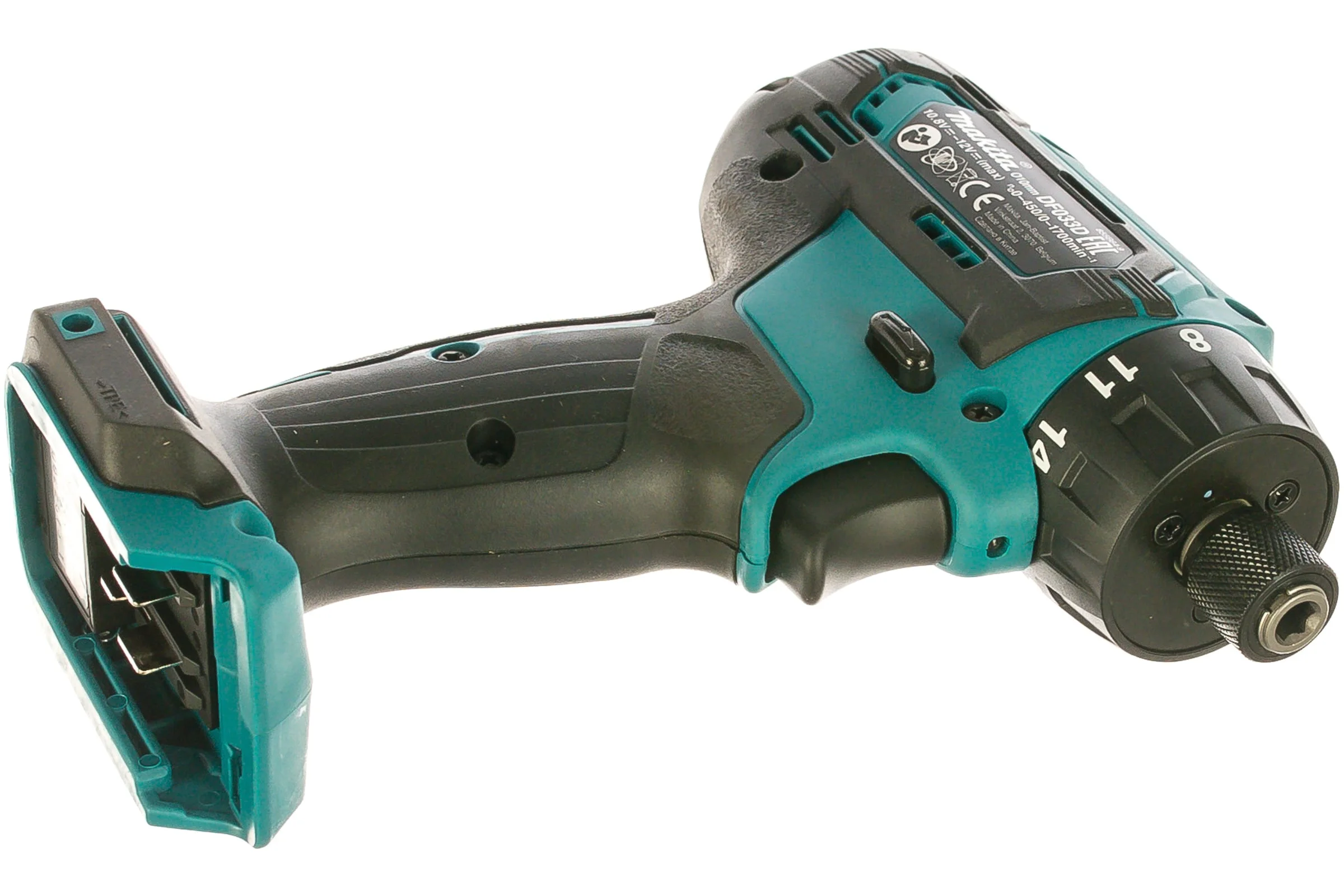 Дрель-шуруповерт Makita DF033DZ аккум. патрон:шестигр.1/4"