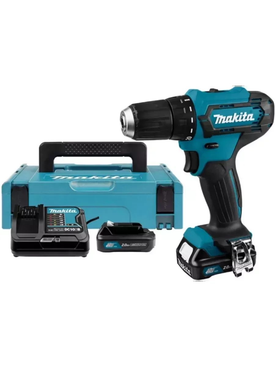 Дрель-шуруповерт Makita DF333DSAX6 аккум. патрон:быстрозажимной (кейс в комплекте)