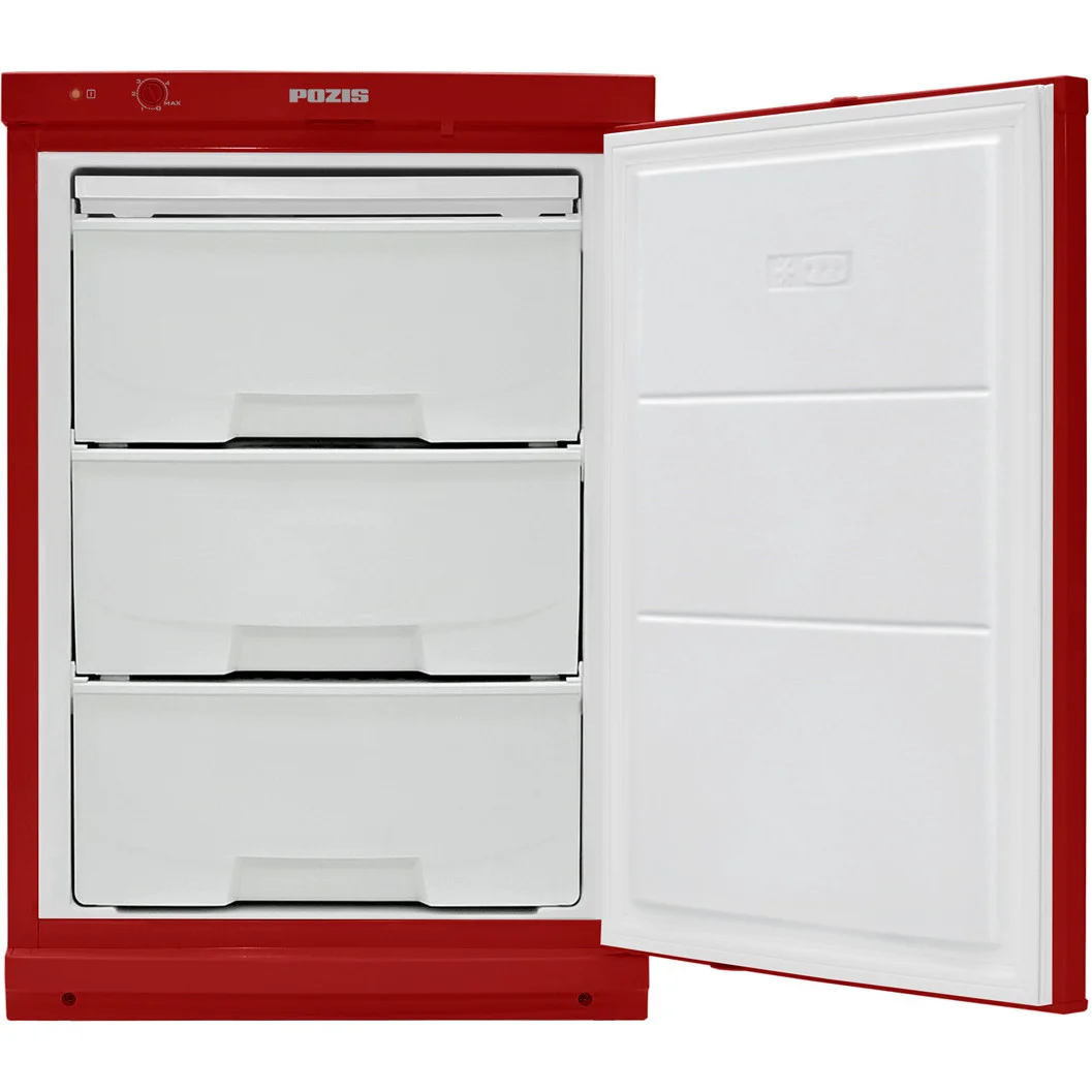 Морозильная камера Pozis-Свияга-109-2 рубиновый, 94л, 3 ящика