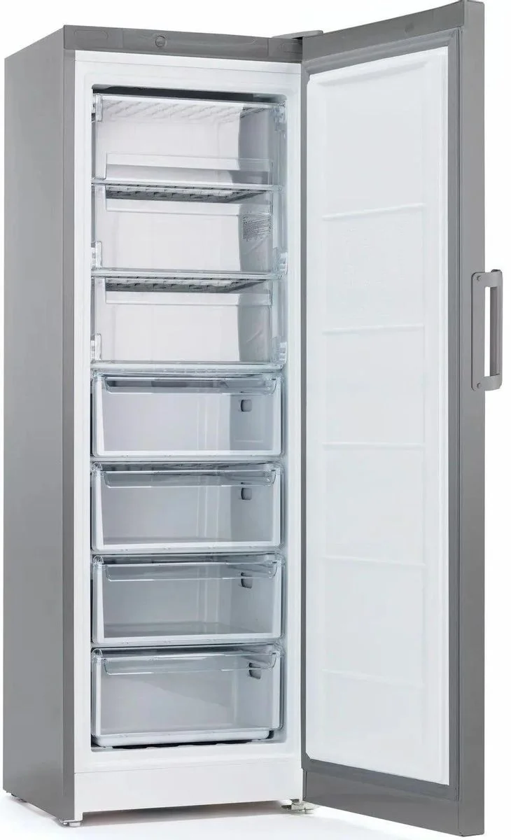 Морозильная камера Stinol STZ 175 G, серебристый, 261 л, 4 ящика, 3 полки