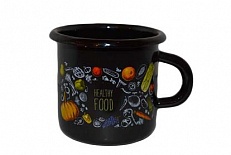 Кружка эмал Healthy food 0,4л ТМ Appetite