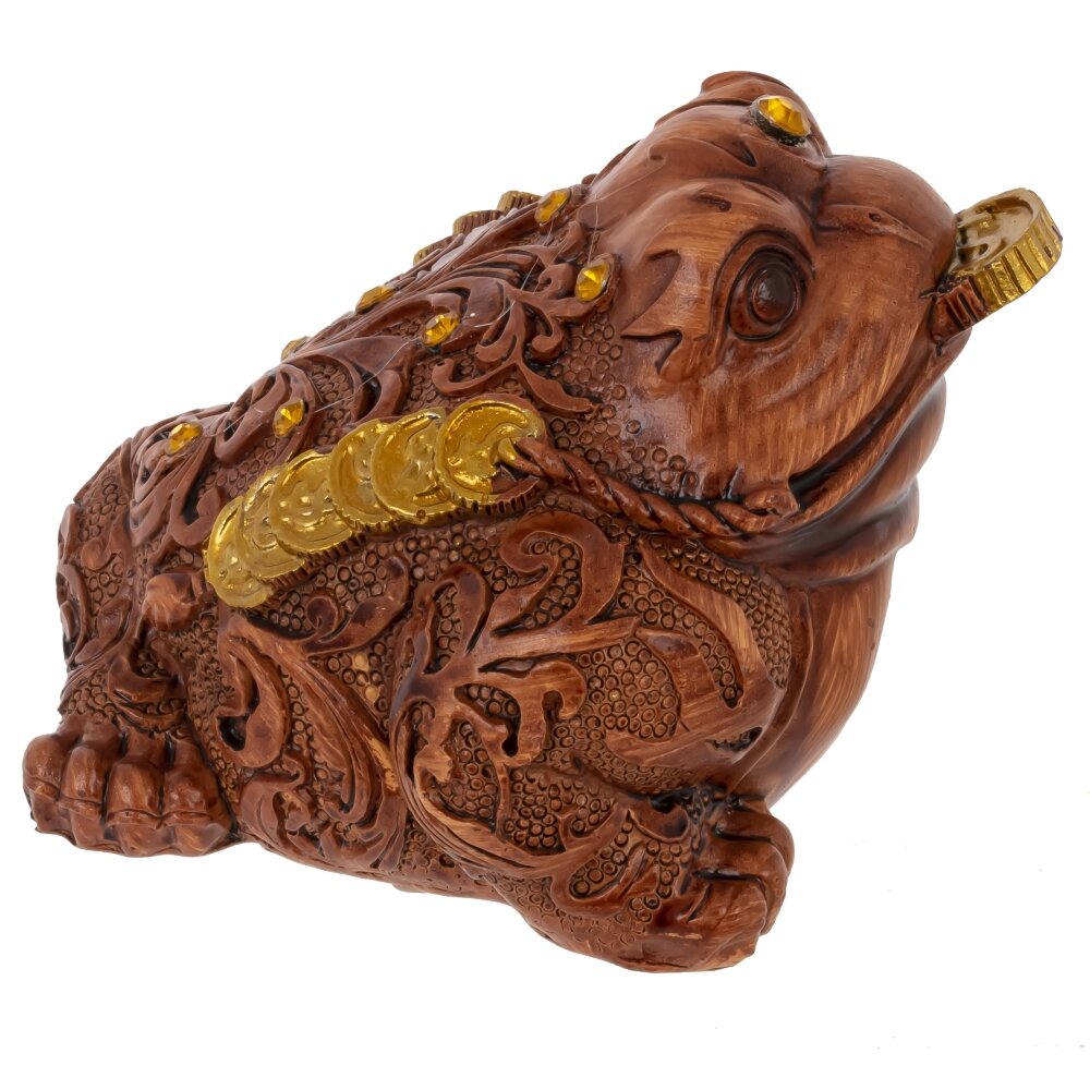 Фигурка декоративная "Лягушка денежная", L10 W8,5 H7,5 см
