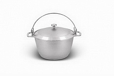 Казан поход алюм литой 9,0л алюм/кр ТМ KUKMARA
