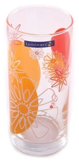 СТАКАН "LINES" RED 270МЛ МАЛ.УП.=6ШТ
