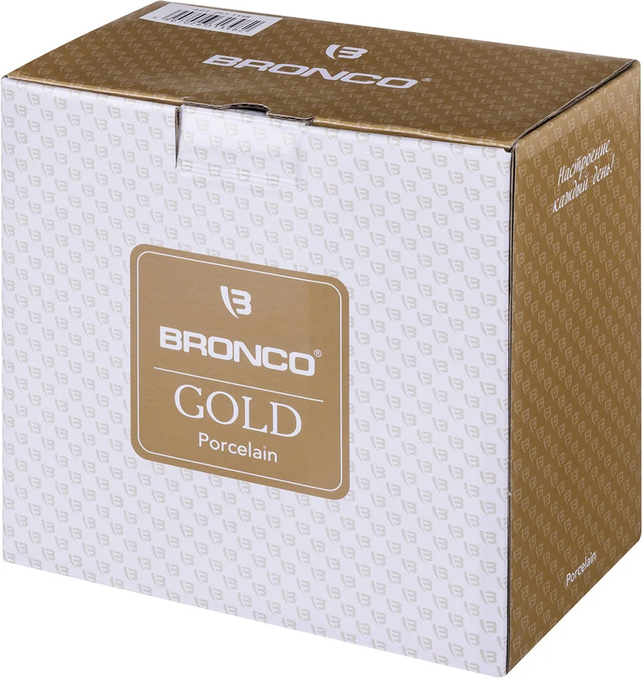 КУВШИН BRONCO "GOLD" 20,5 СМ 1400 МЛ