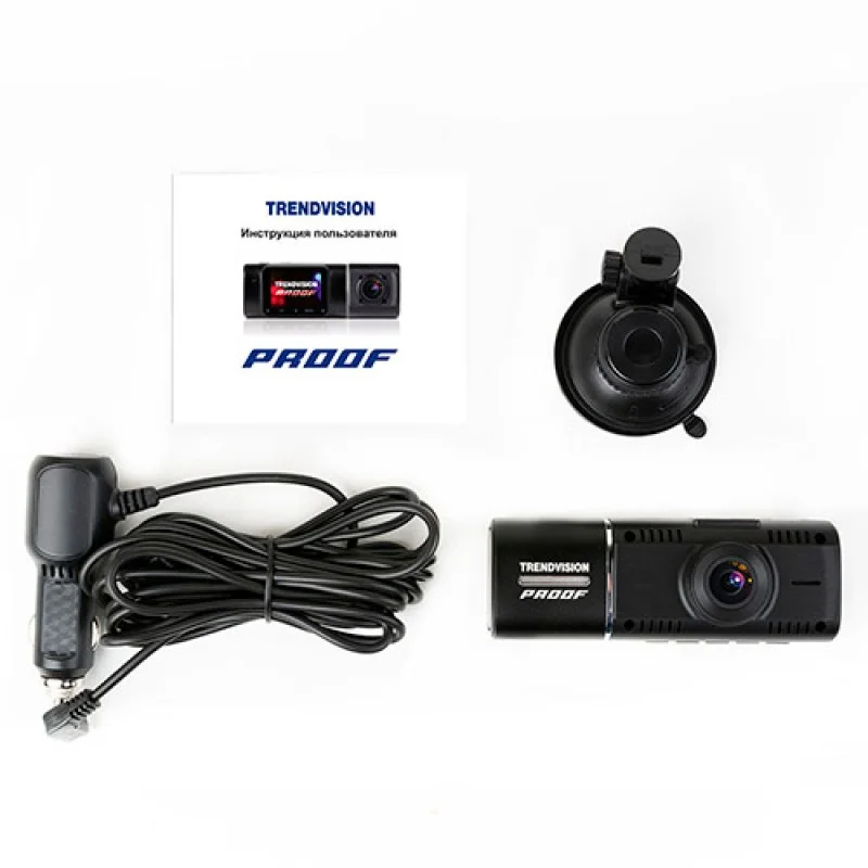 Видеорегистратор TrendVision Proof PRO черный 2Mpix 1080x1920 1080p 170гр. JL5701