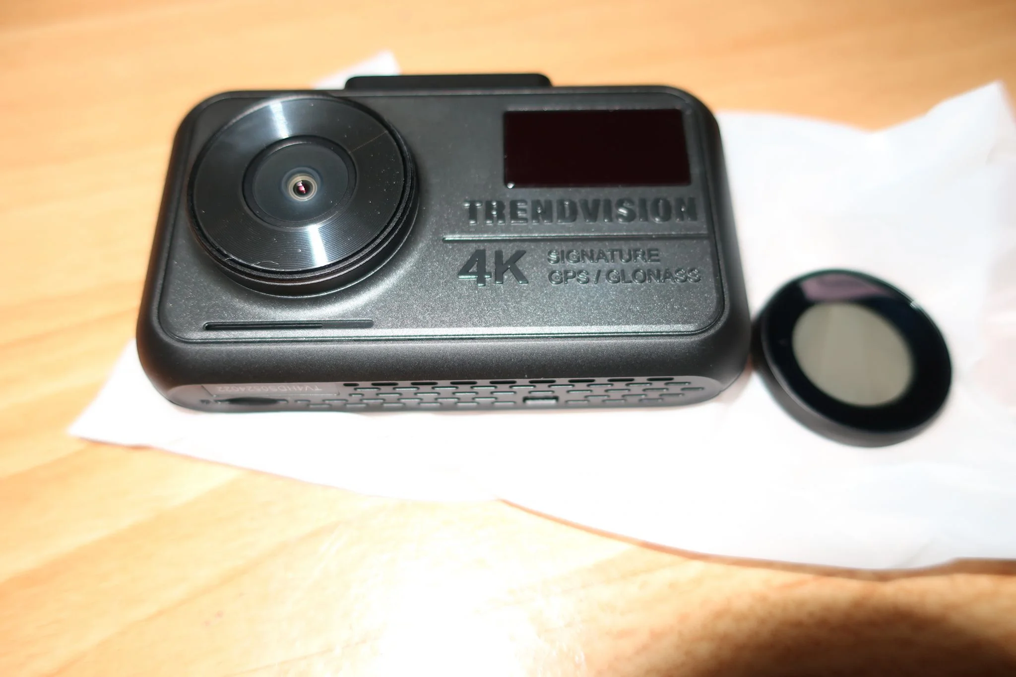 Видеорегистратор TrendVision TDR-725 Real 4K Max черный 8Mpix 2160x3840 2160p 170гр. GPS NT96670
