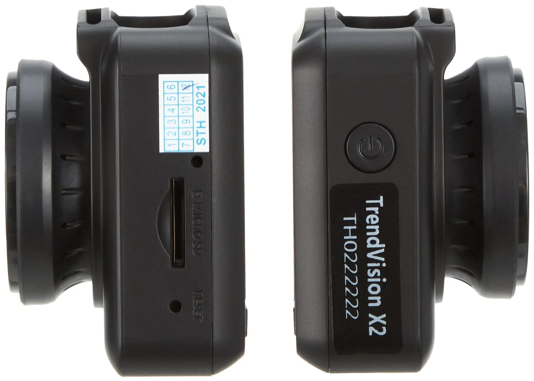 Видеорегистратор TrendVision X2 Dual черный 1.54Mpix 1080x1920 1080p 170гр. JL5601