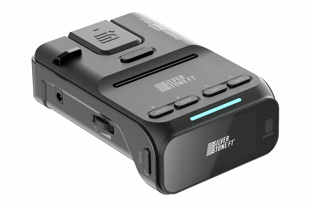 Радар-детектор Silverstone F1 Doppler Pro GPS приемник черный