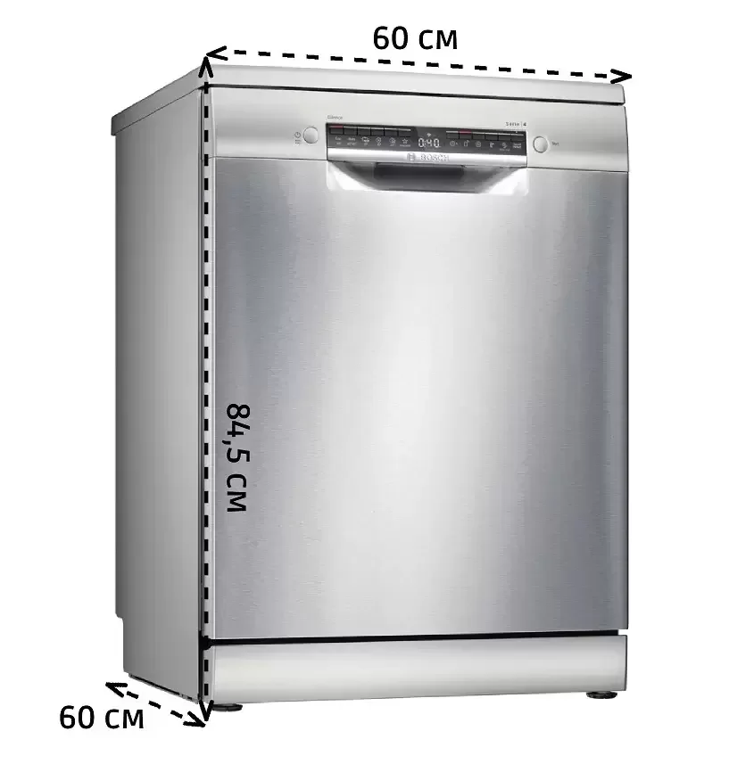 Посудомоечная машина Bosch SMS4IMW62Q, белый, 60 см, 13 компл., 50 дБ, класс A++
