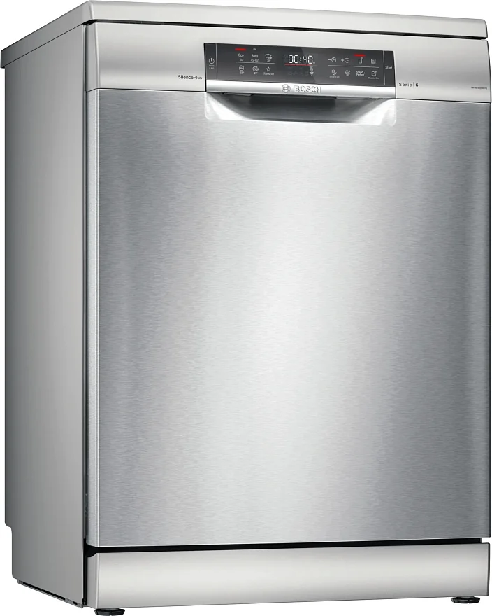 Посудомоечная машина Bosch SMS6EMI65Q, нержавеющая сталь, 60 см, 13 компл., 46 дБ, класс A