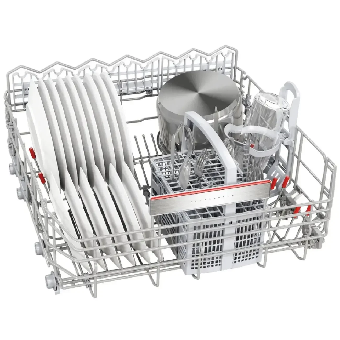Посудомоечная машина Bosch SMS8ZDI86Q, серебристый, 60 см, 13 компл., 40 дБ, класс A+++