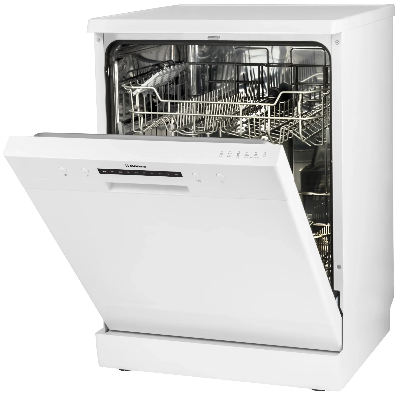 Посудомоечная машина Hansa ZWM616WH, белый, 59.8 см, 12 компл., 49 дБ, класс A++