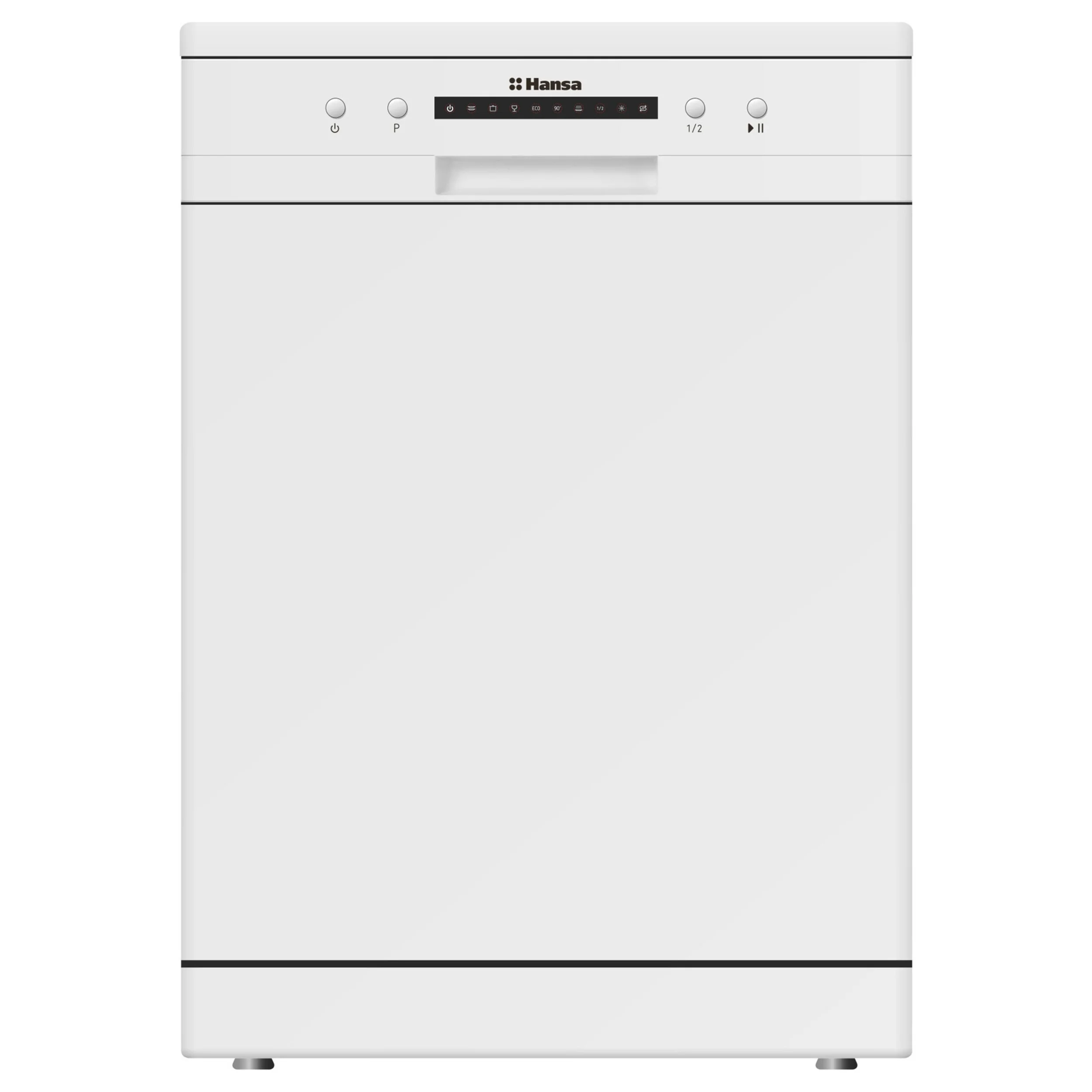 Посудомоечная машина Hansa ZWM616WH, белый, 59.8 см, 12 компл., 49 дБ, класс A++