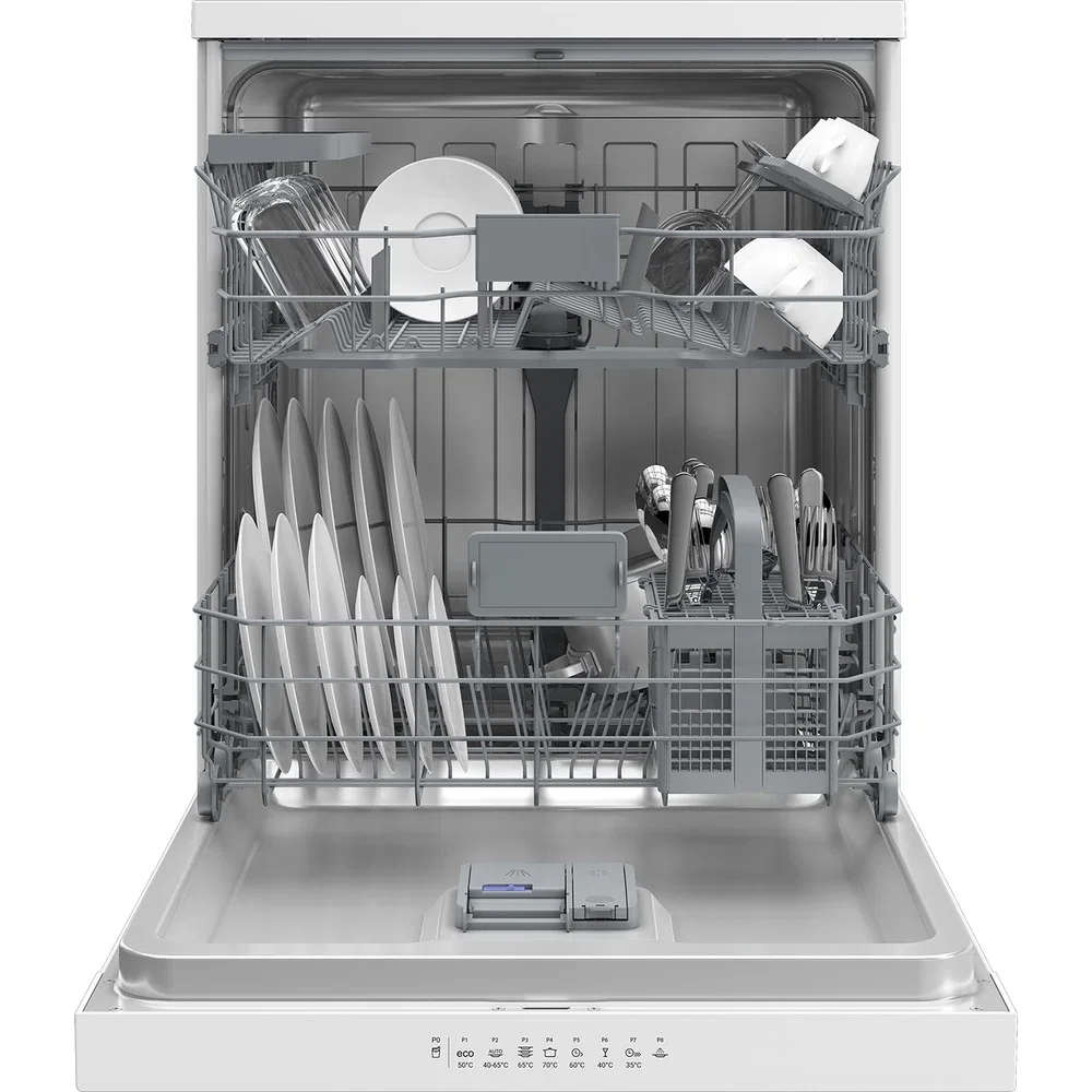 Посудомоечная машина Hotpoint HF 4C86, белый, 59.8 см, 14 компл., сушка конденсационная, 46 дБ, класс A