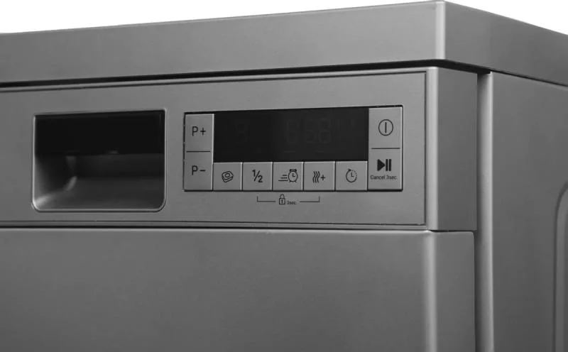 Посудомоечная машина HOTPOINT HFS 1C57 S, серебристый, 44.8 см, 10 компл., 49 дБ, класс A