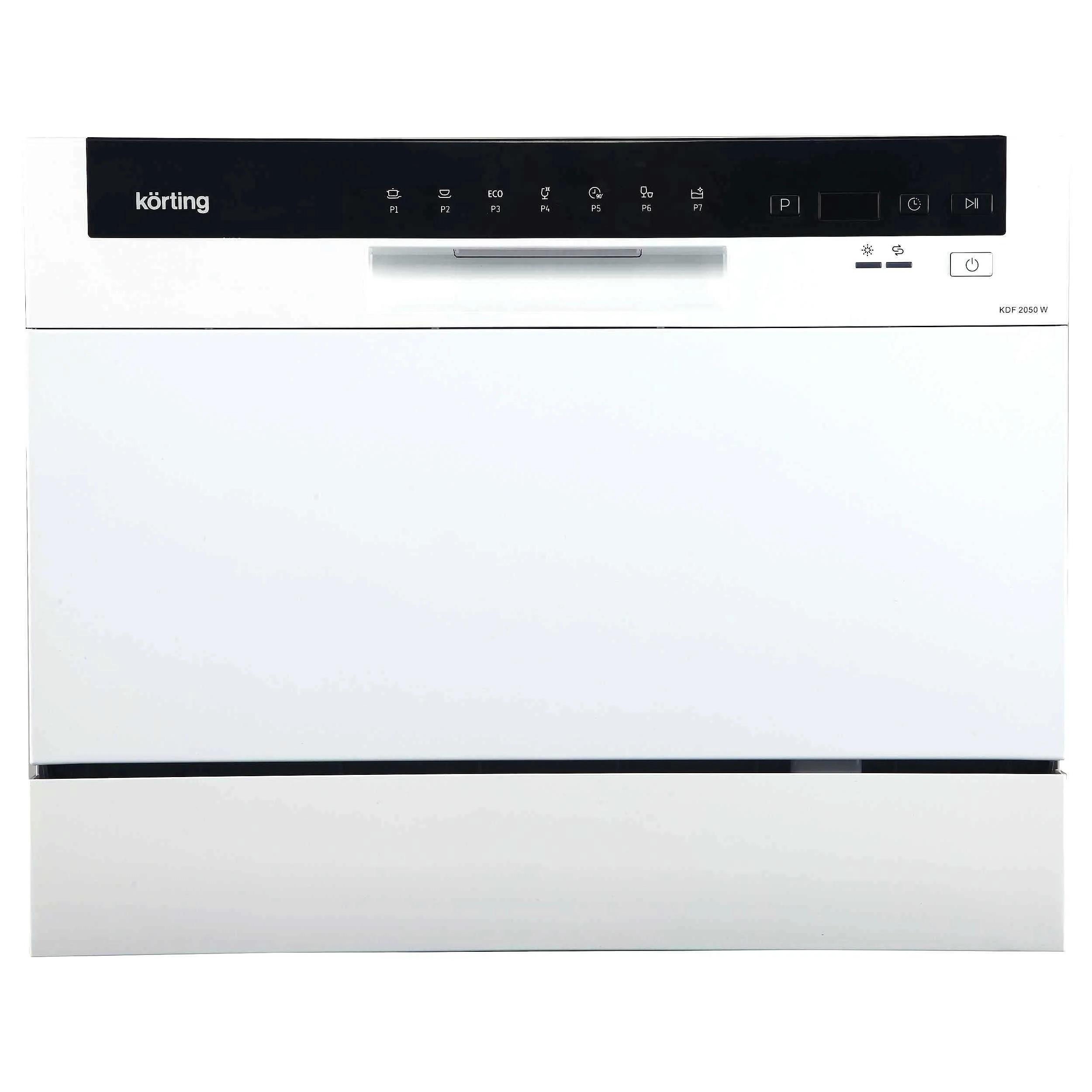 Посудомоечная машина Korting KDF 2050 W, белый, 55 см, 6 компл., 49 дБ, класс A+