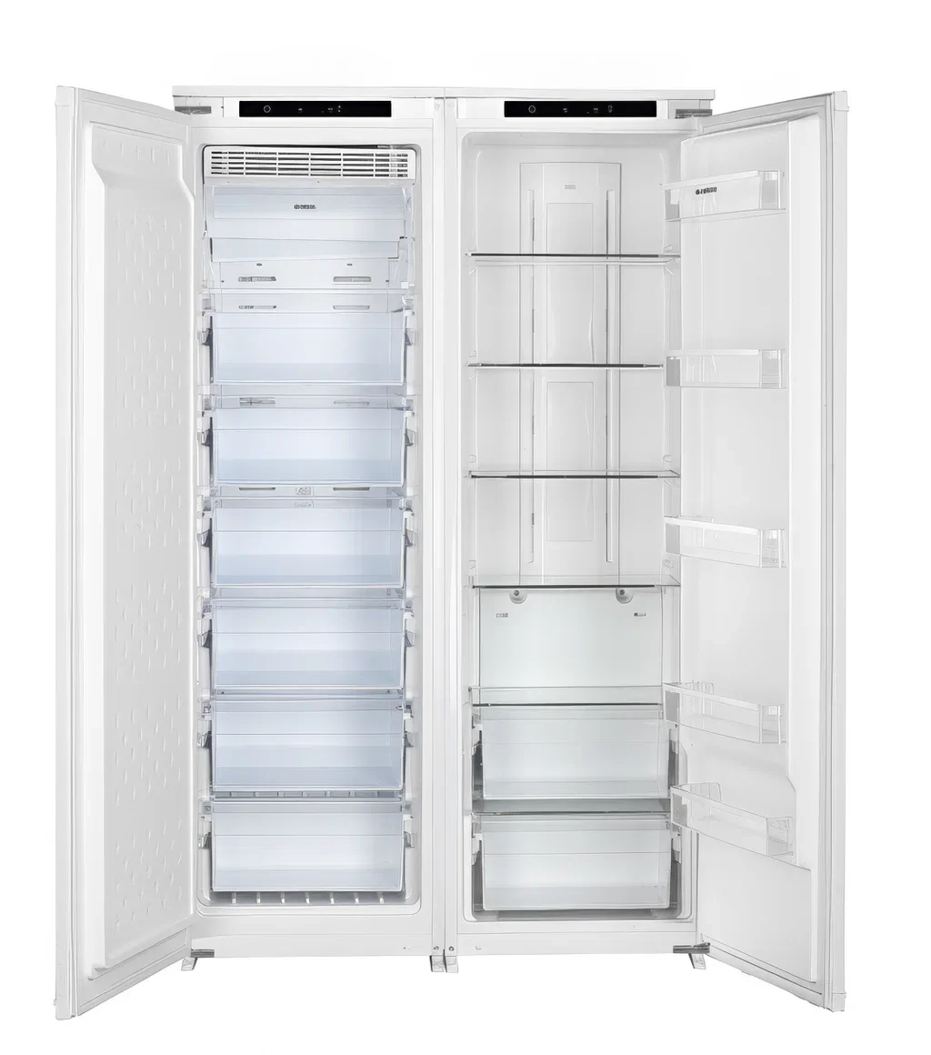 Встраиваемый холодильник Side-by-Side Scandilux SBSBI350 (FNBI350 + RBI388)