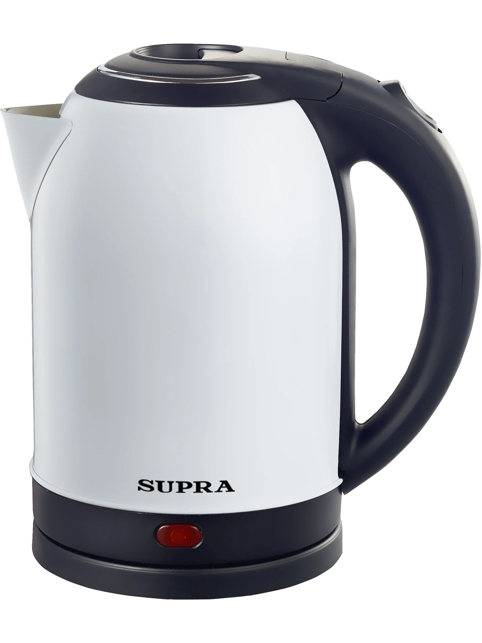 Эл,чайник SUPRA KES-2003N белый, 1500Вт, 2л, металл