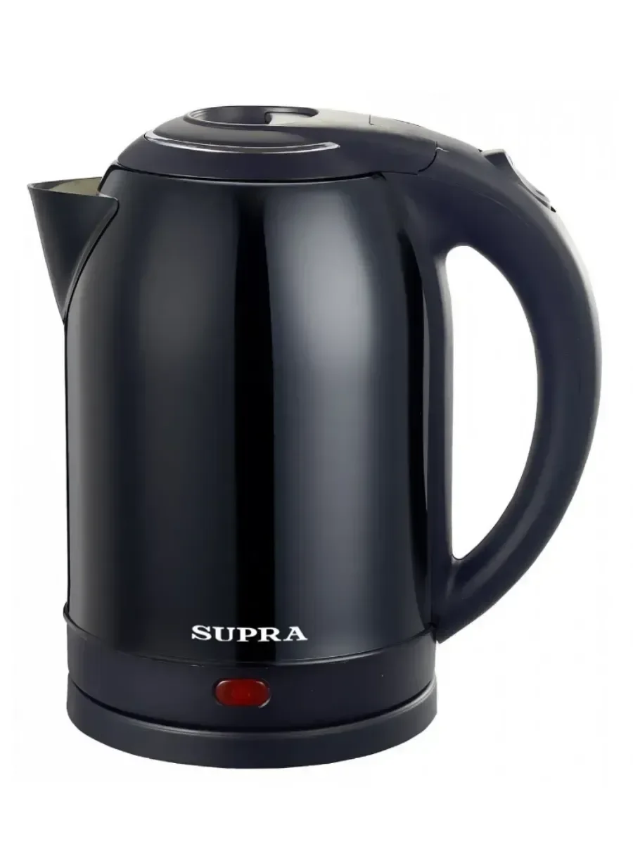 Эл,чайник SUPRA KES-2003N черный, 1500Вт, 2л, металл