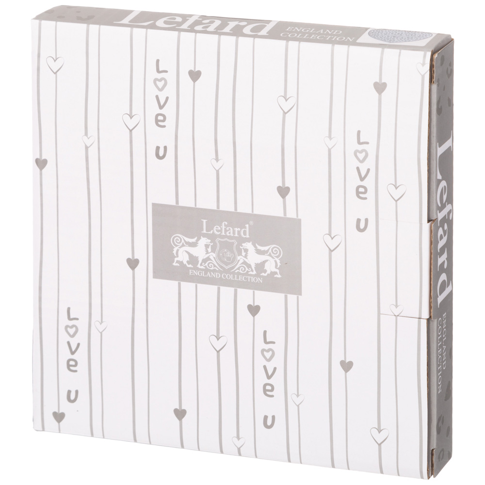 ТАРЕЛКА ЗАКУСОЧНАЯ LEFARD "LOVE YOU" 20,5 СМ (КОР=40ШТ.)