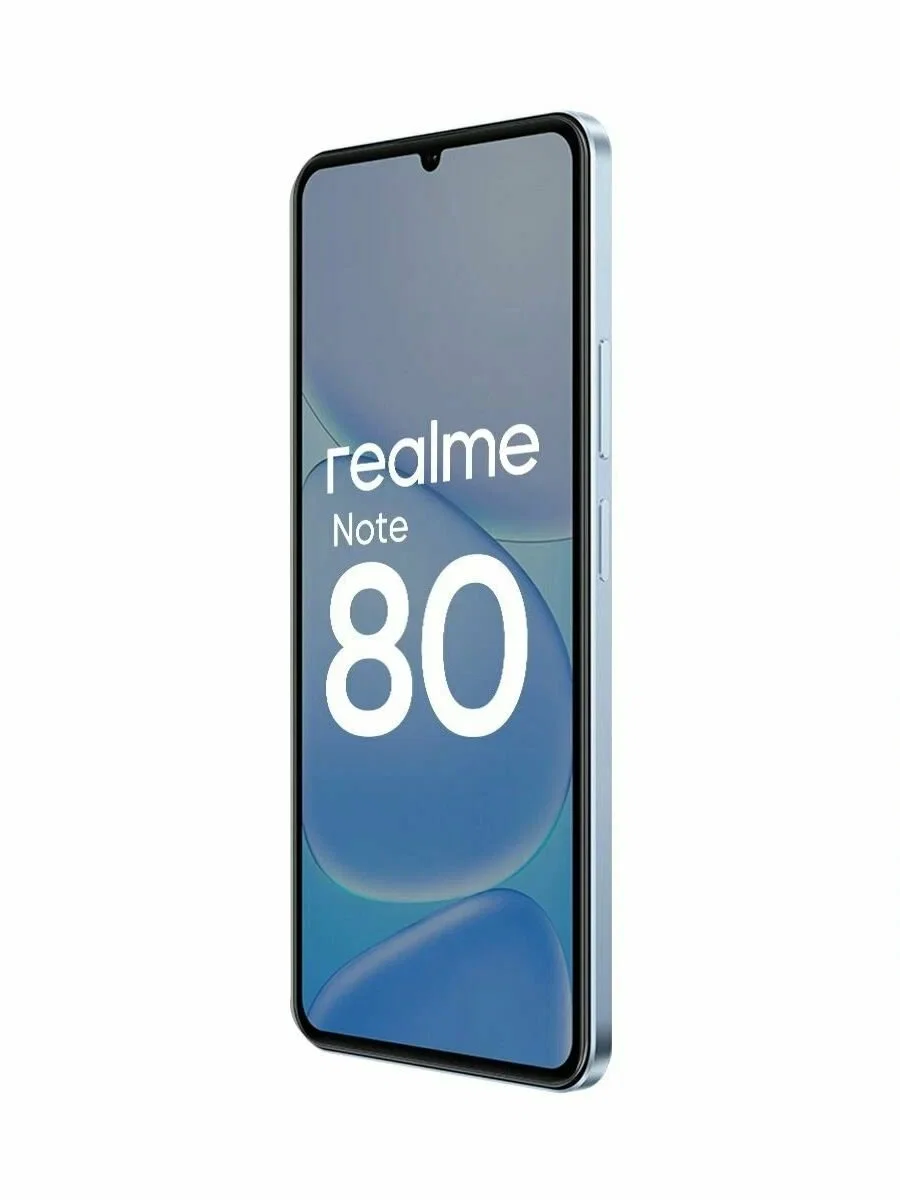Смартфон Realme RMX5388 Note 80 128Gb 4Gb голубой моноблок 3G 4G 6.74" 720x1600 Android 14 32Mpix 802.11 a/b/g/n/ac NFC GPS GSM900/1800 GSM1900