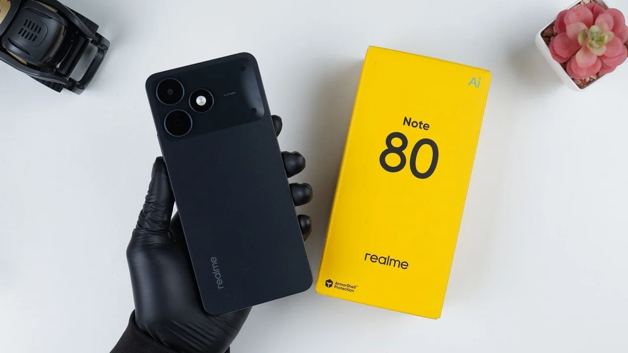 Смартфон Realme RMX5388 Note 80 128Gb 4Gb голубой моноблок 3G 4G 6.74" 720x1600 Android 14 32Mpix 802.11 a/b/g/n/ac NFC GPS GSM900/1800 GSM1900