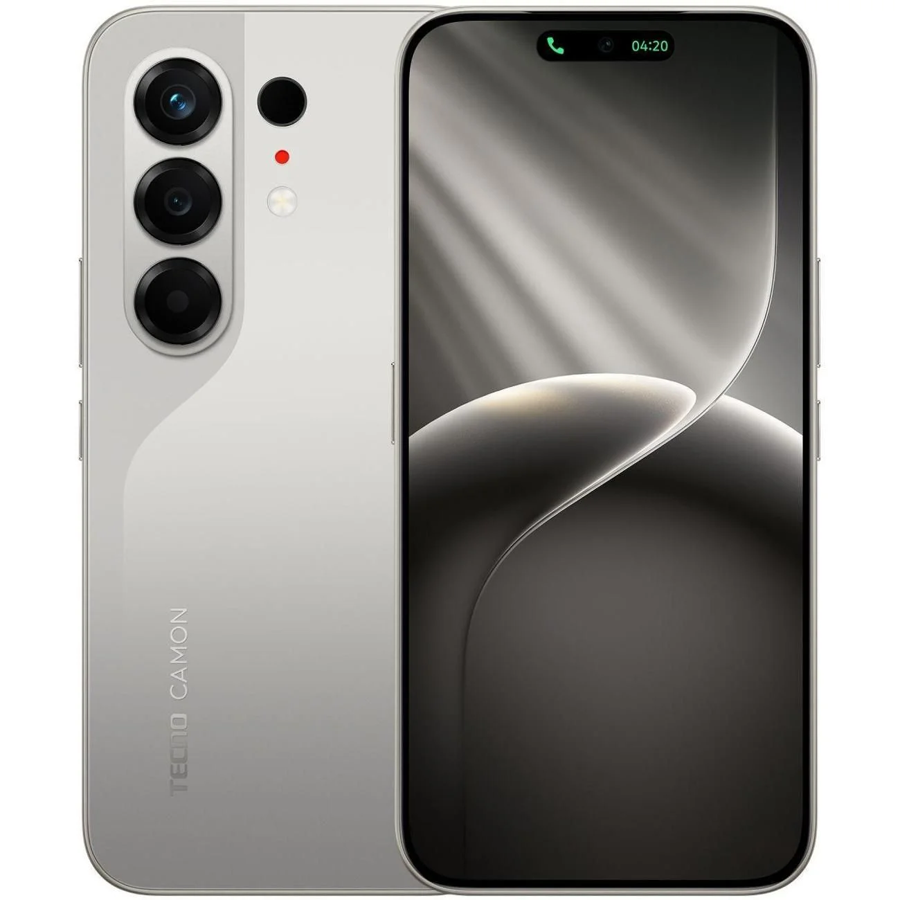 Смартфон Tecno Camon 50 Ultra 5G 512Gb 8Gb черный моноблок 3G 4G 2Sim 6.78" 1208x2644 Android 16 50Mpix 802.11 a/b/g/n/ac/ax NFC GPS GSM900/1800 GSM19