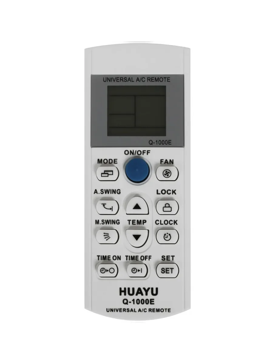 Пульт ДУ для Кондиционеров универс Q-1000E (Q1000) 1000 в 1