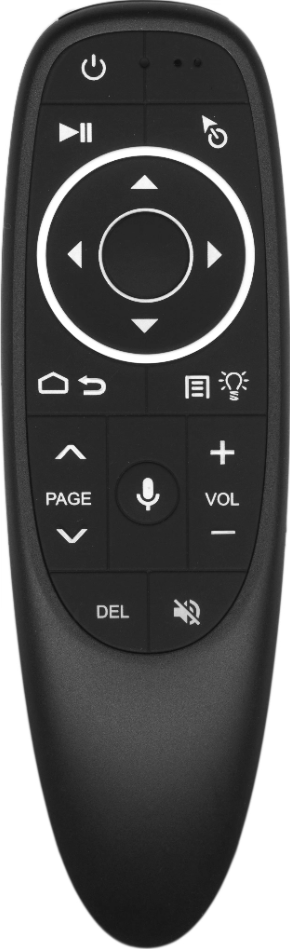 Универсальный пульт ClickPdu G10S Pro с голосовой функцией, air mouse с подсветкой