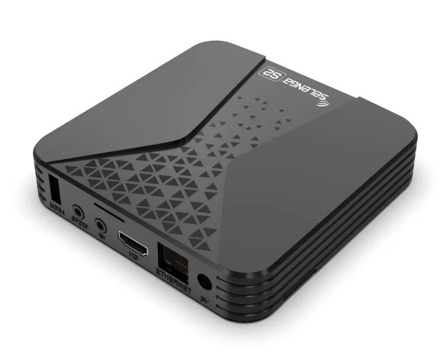 Смарт приставка SELENGA S2 4К UHD 2/16 ГБ Android 10 Allwinner H313