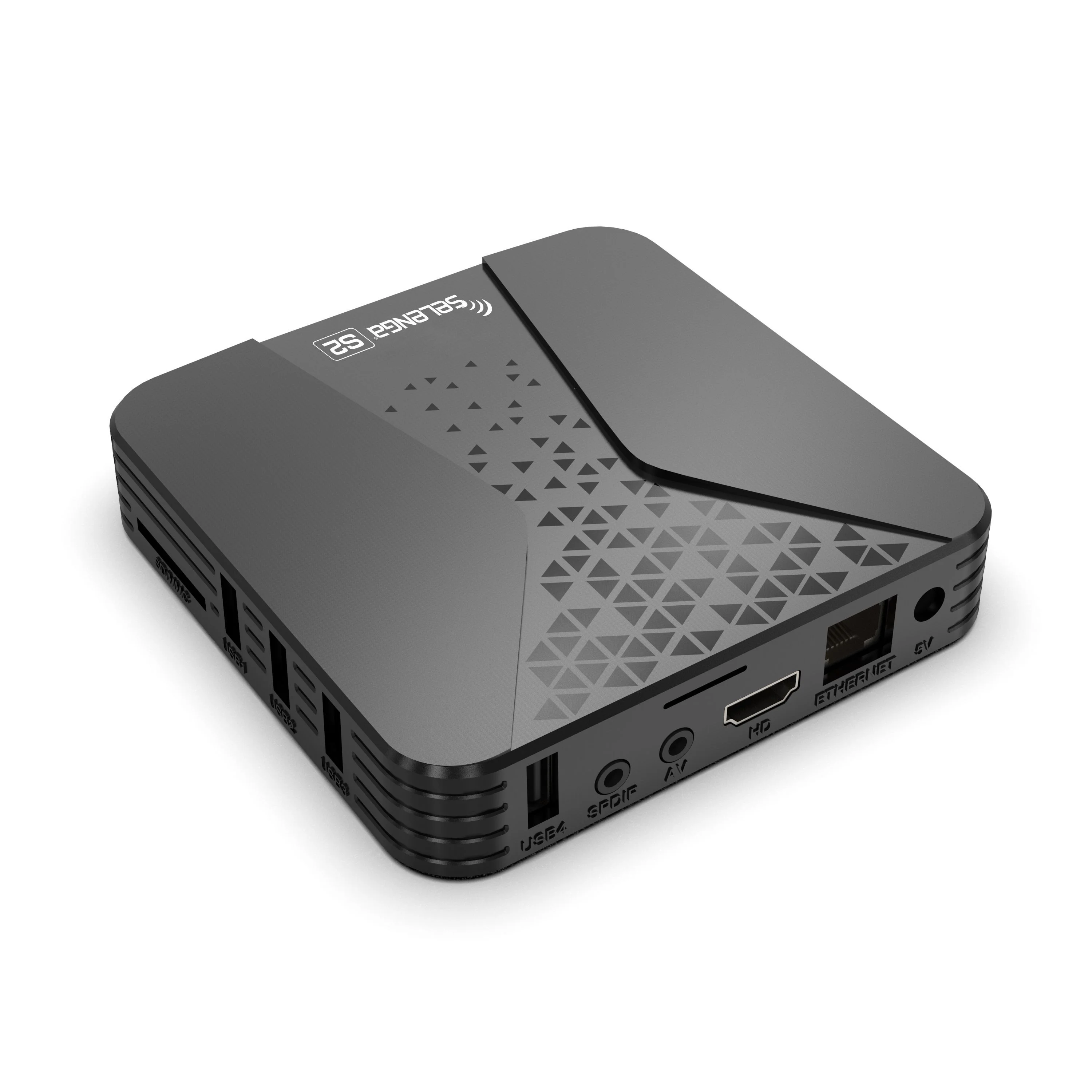 Смарт приставка SELENGA S2 4К UHD 2/16 ГБ Android 10 Allwinner H313