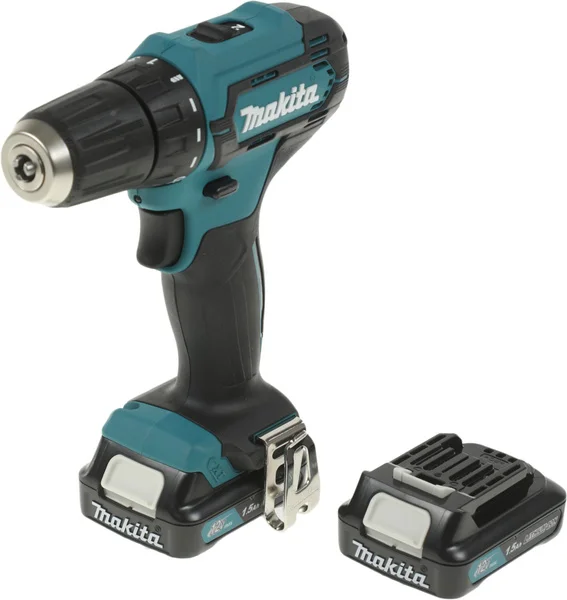Дрель-шуруповерт Makita DF333DWYE аккум. патрон:быстрозажимной (кейс в комплекте)