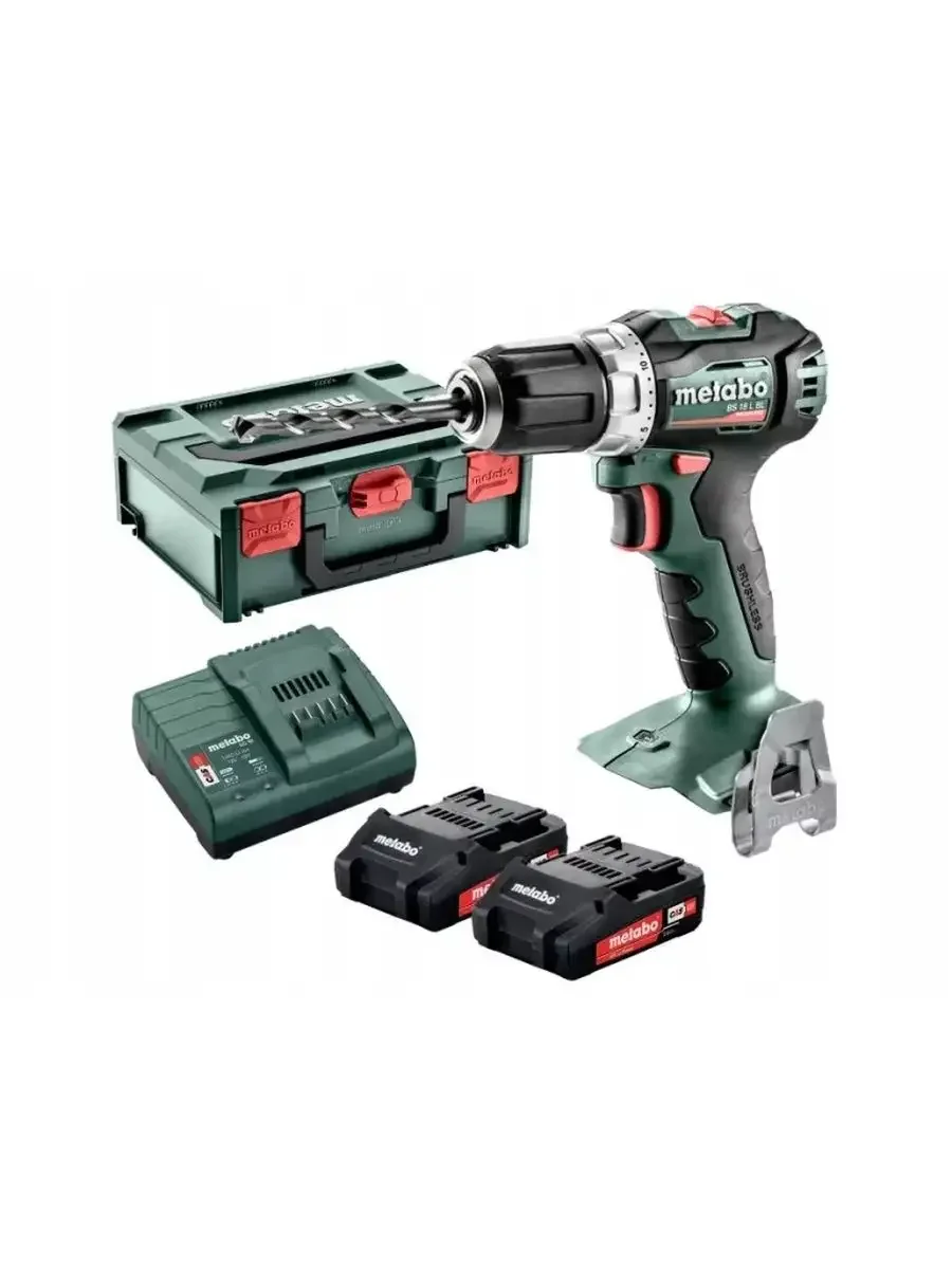 Дрель-шуруповерт Metabo BS 18 L BL Set 18Вт аккум. патрон:быстрозажимной (кейс в комплекте) (613155710)