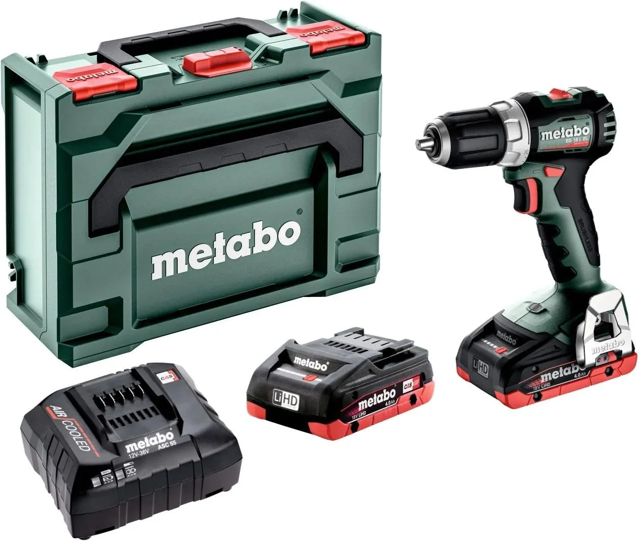 Дрель-шуруповерт Metabo BS 18 L BL Set 18Вт аккум. патрон:быстрозажимной (кейс в комплекте) (613155710)