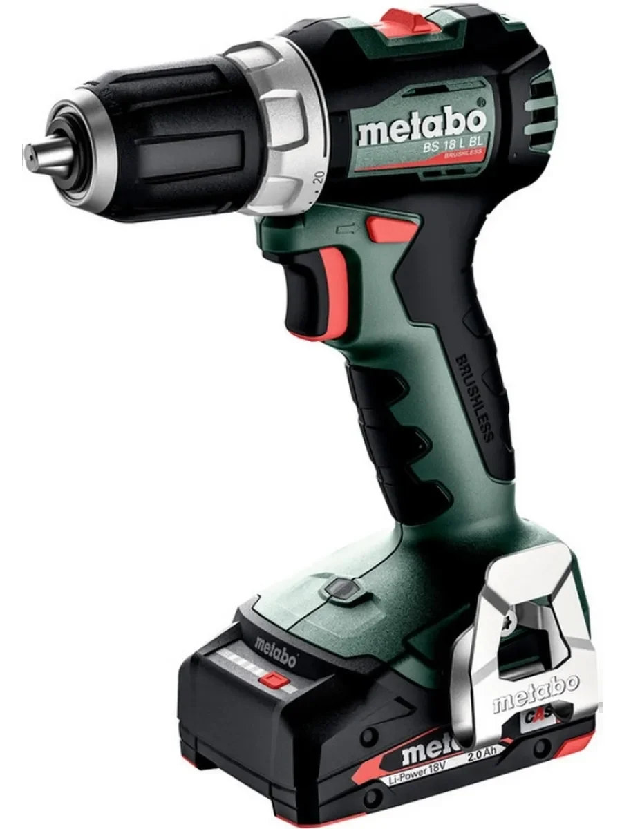 Дрель-шуруповерт Metabo BS 18 L BL Set 18Вт аккум. патрон:быстрозажимной (кейс в комплекте) (613155710)