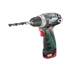 Дрель-шуруповерт Metabo Metabo PowerMaxx BS аккум. патрон:быстрозажимной (кейс в комплекте) (600984500)