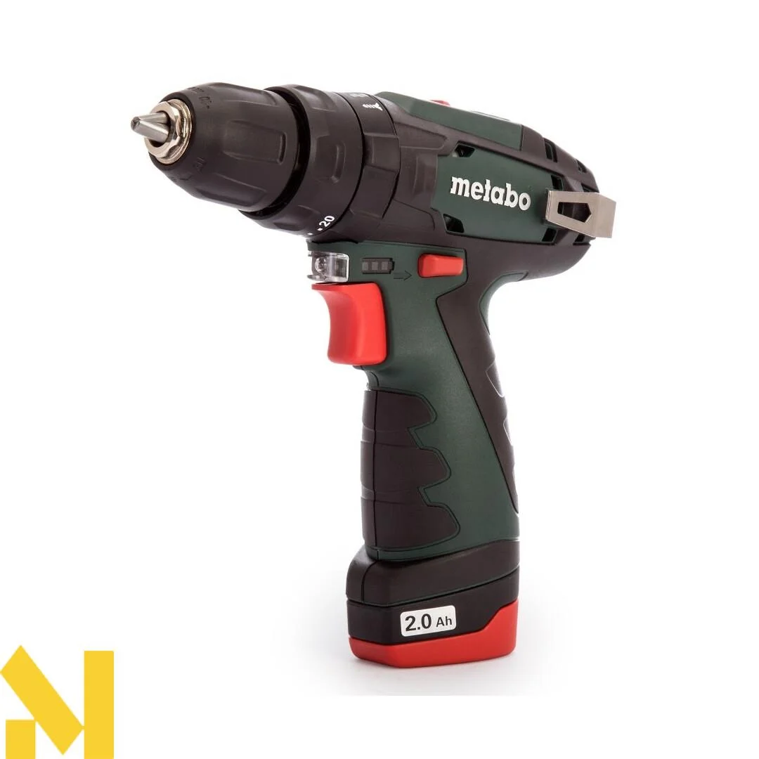 Дрель-шуруповерт Metabo PowerMaxx SB Basic аккум. патрон:быстрозажимной (кейс в комплекте) (600385710)