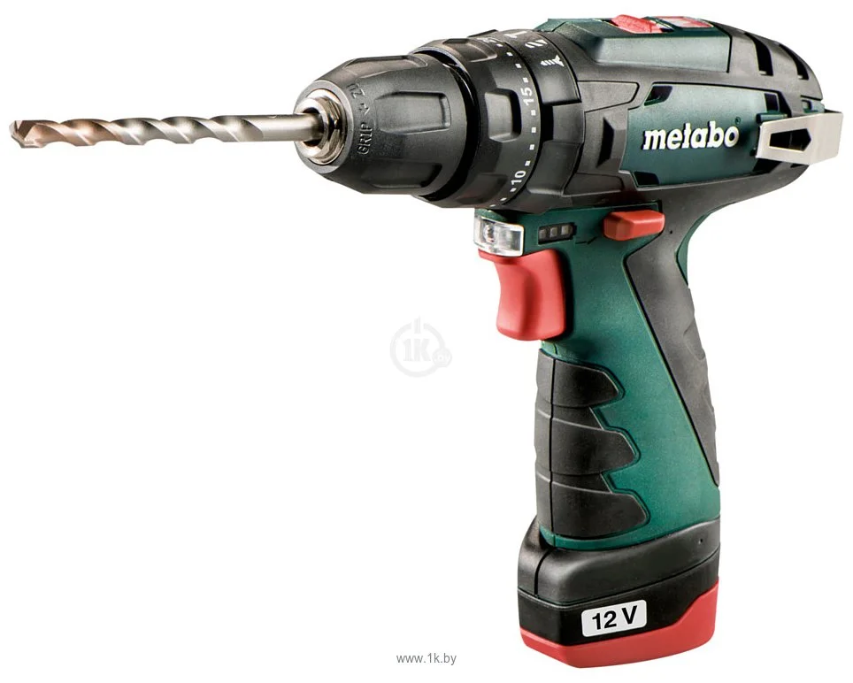 Дрель-шуруповерт Metabo PowerMaxx SB Basic аккум. патрон:быстрозажимной (кейс в комплекте) (600385710)