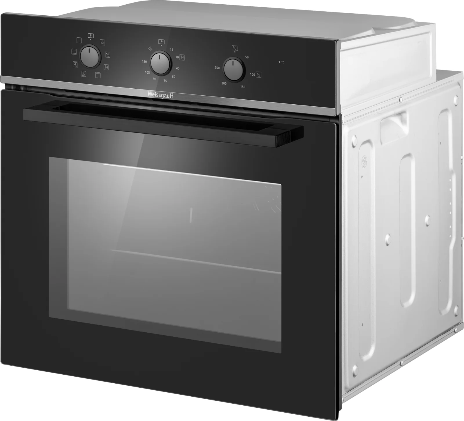 Духовой шкаф Электрический Weissgauff EOM 208 PDB Steam Clean черный