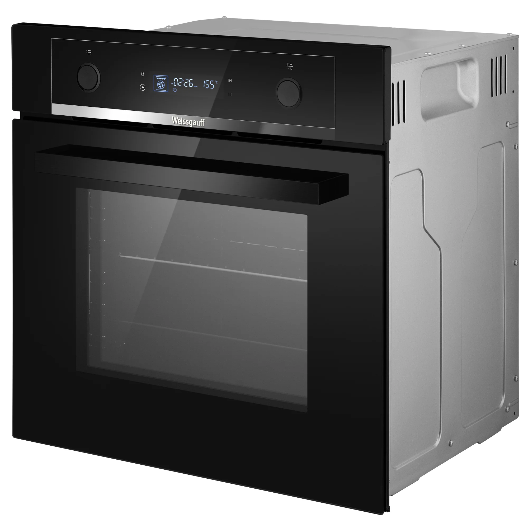 Духовой шкаф Электрический Weissgauff EOM 710 SB черный