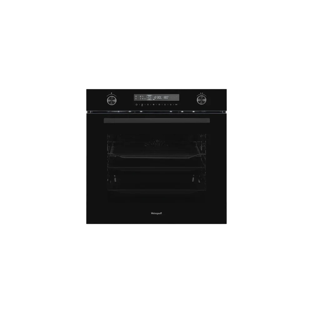 Духовой шкаф Электрический Weissgauff EOM 751 PDB Black Edition черный
