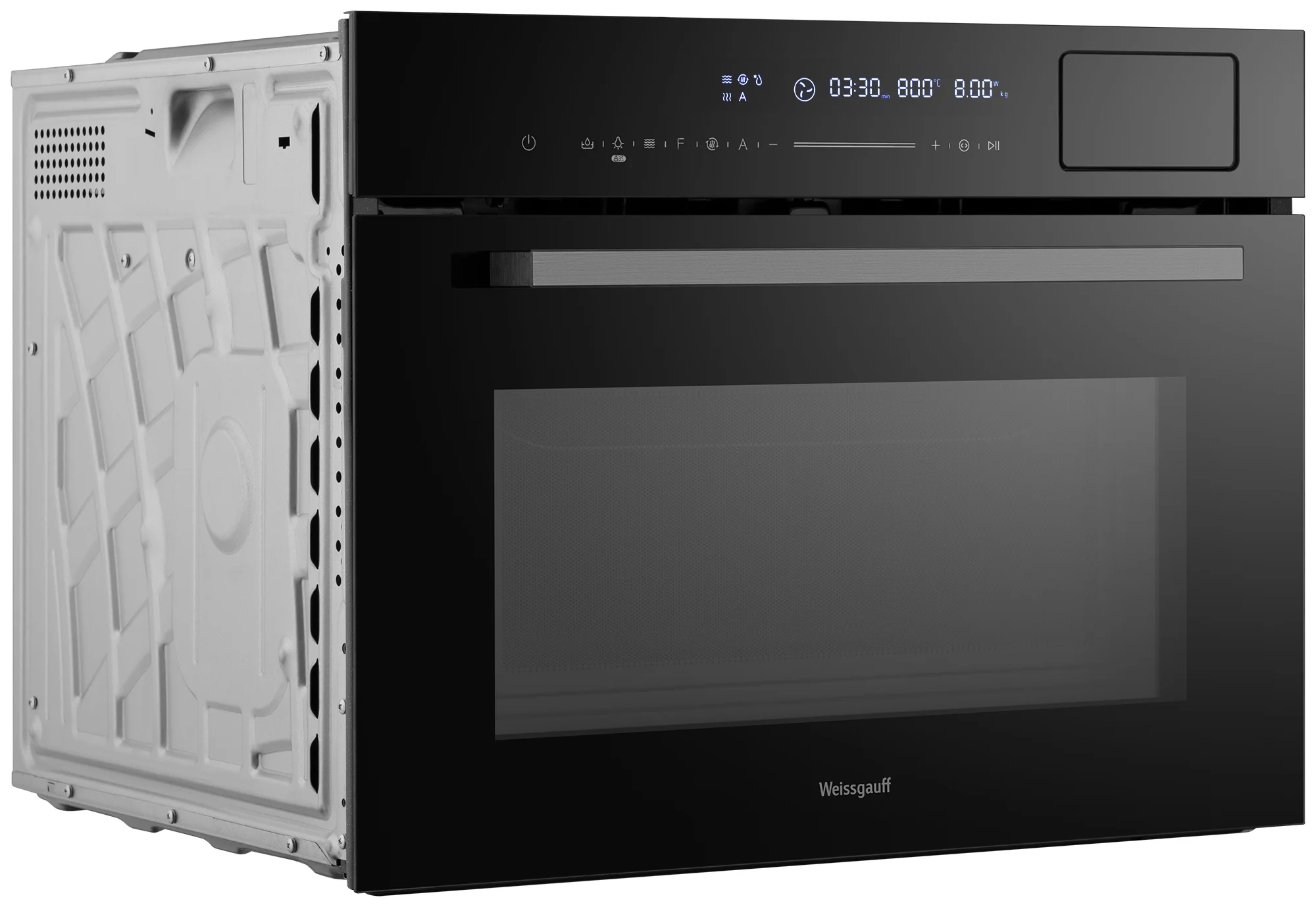 Духовой шкаф Электрический Weissgauff OEMS 459 PDB черный
