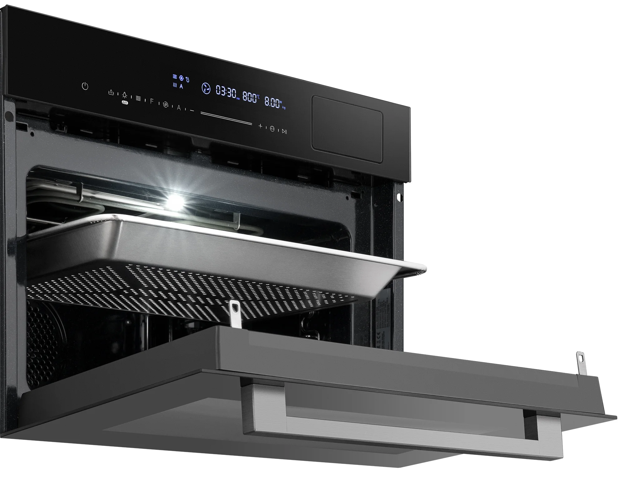 Духовой шкаф Электрический Weissgauff OEMS 459 PDB черный