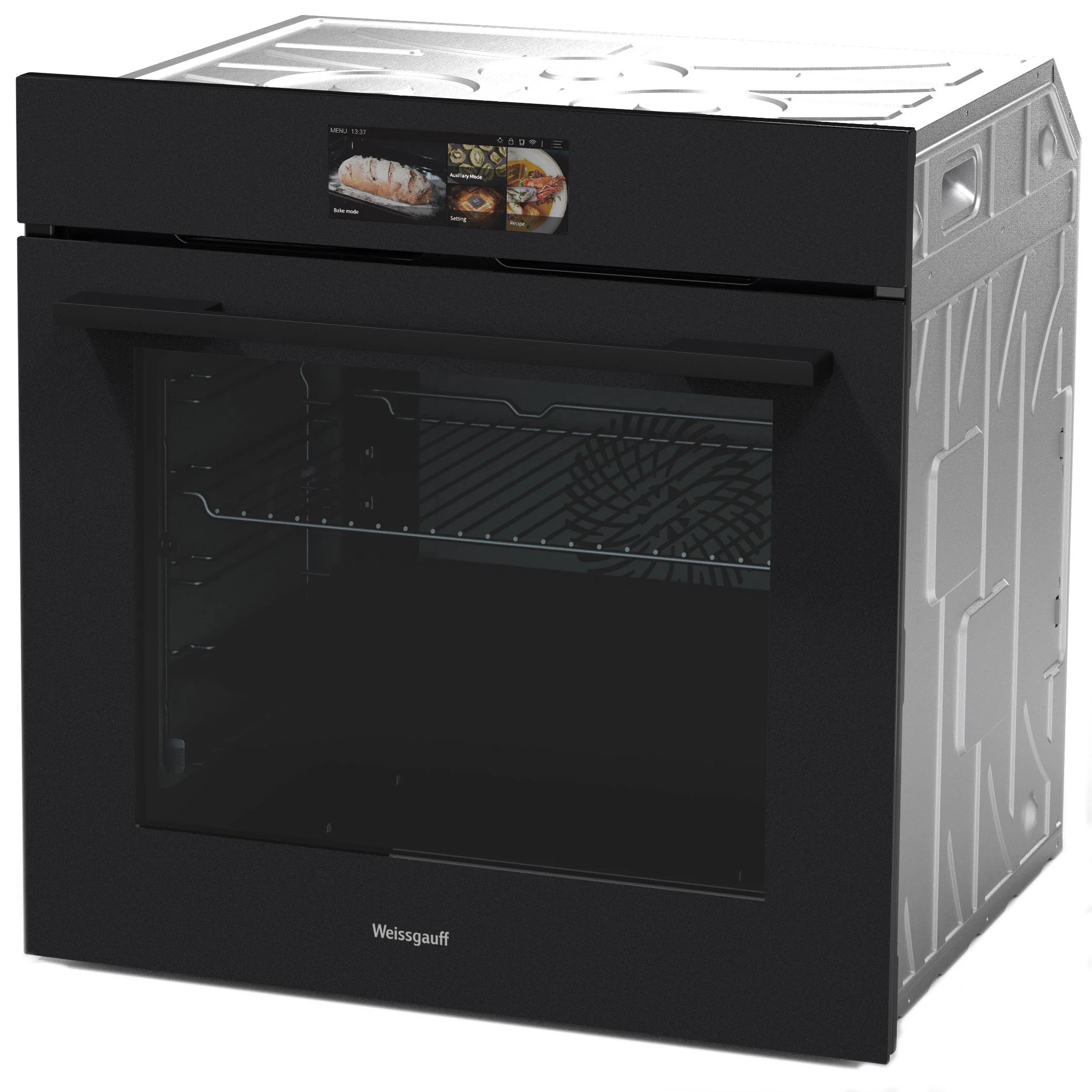 Духовой шкаф Электрический Weissgauff Premium EOM 899 Color Touch Matt черный