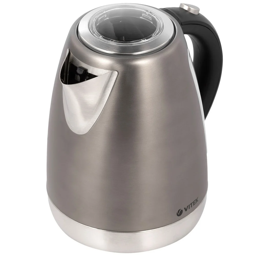 Эл,чайник Vitek VT-7025 ST (2150Вт., 1,7л., диск, нерж., подсветка)